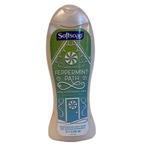 SoftSoap Peppermint Path Limited Edition Moisturizing Body Wash 20 Fl Oz Christm